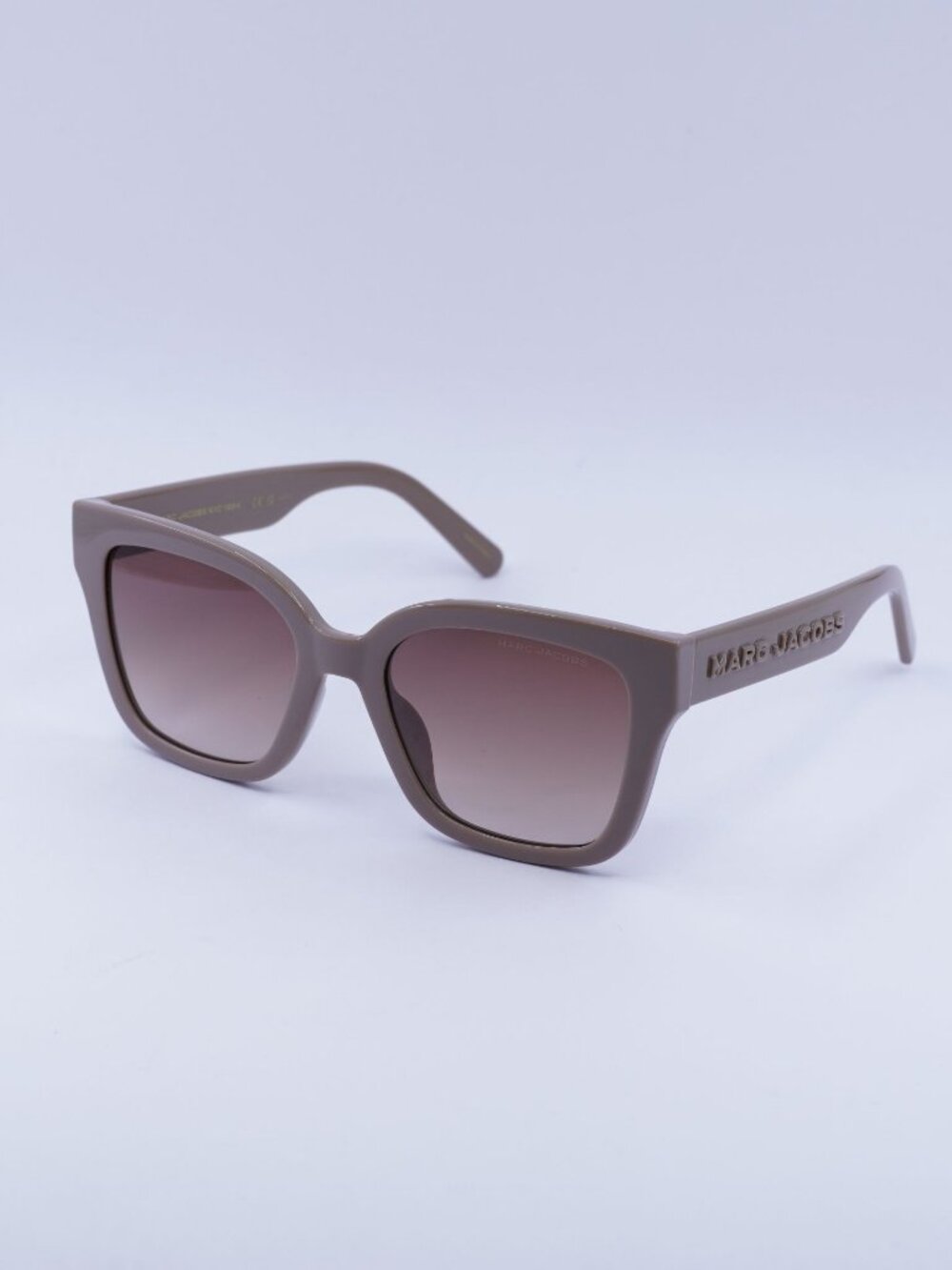 Marc Jacobs MARC 658/S 010A HA Sunglasses Beige Square Frame, Brown Lenses